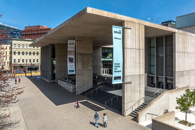 The Grand Rapids Art Museum displays collections ranging from Renaissance to Modern Art.