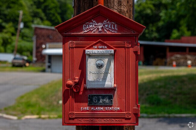 Historic public fire alarms continue to hang on the streets of Jalappa.