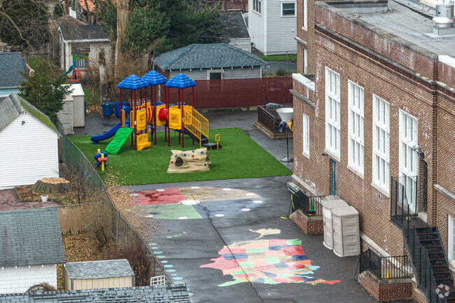 Roosevelt School provides a safe and engaging play spaces.