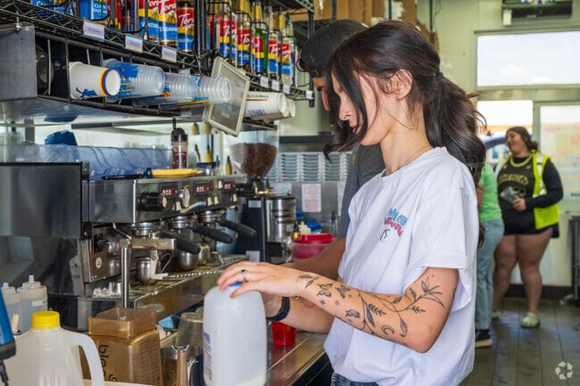 Grab a hot drink to keep you going at Dutch Brothers Coffee in Ventana Ranch.