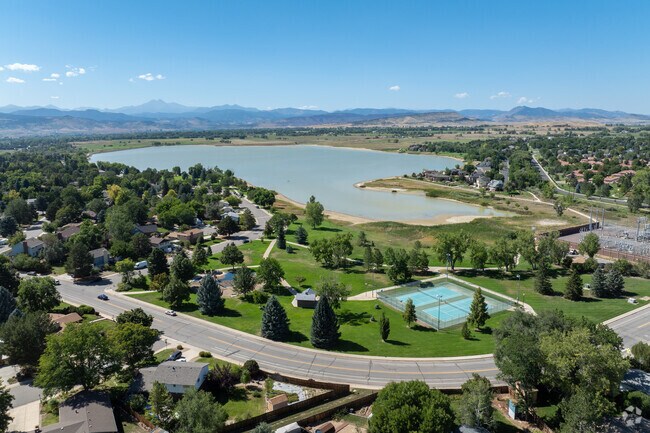 Dawson Park has scenic views of mountains and McIntosh Lake.