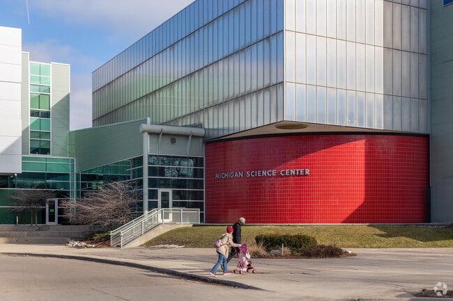 Michigan Science Center is one of many popular institutions in the Cultural Center.