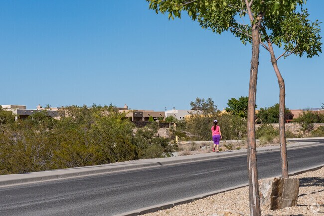 Residents of The Pueblos at Alameda Ranch enjoy exsercising around the neighborhood.