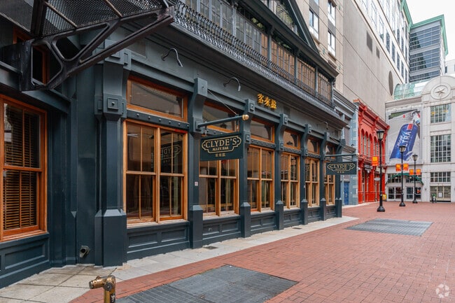 Clydes is a popular dining choice for Mount Vernon Square residents, located in nearby Gallery Place.
