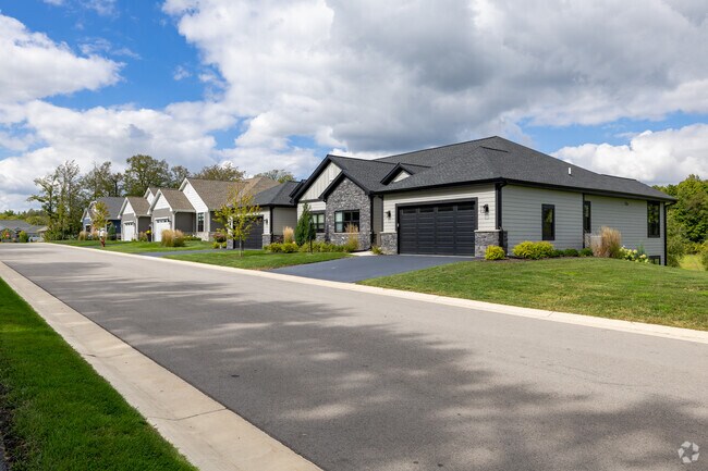 New subdivisions line Lannon’s southwestern corner.