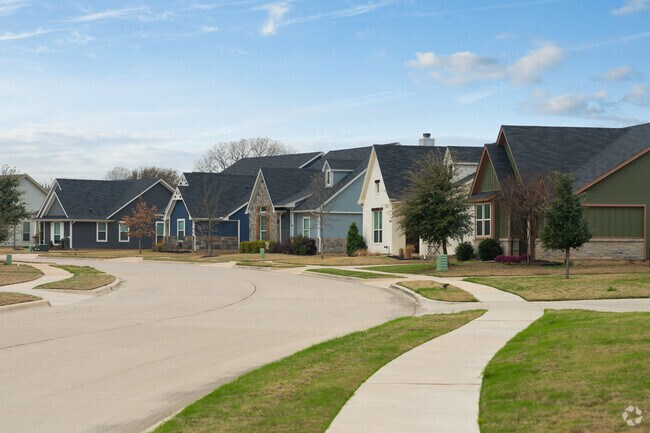 Contemporary tudor style homes in Burleson