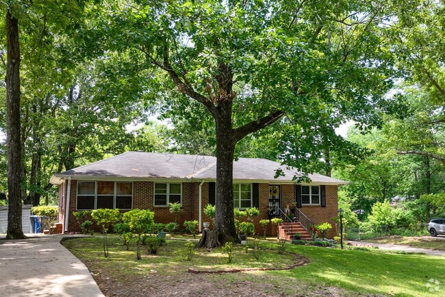 Roebuck homes have large mature trees.