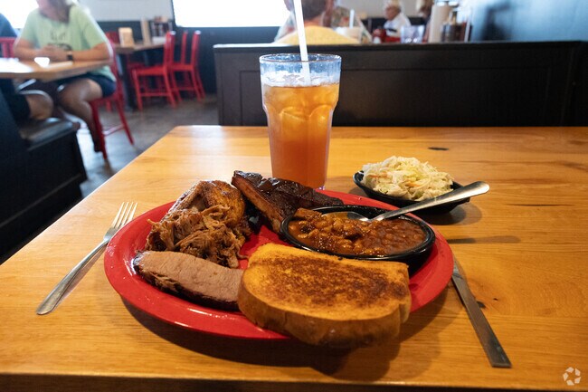 Sonny's BBQ is right down the road from West Sebring and has amazing smoked meats.