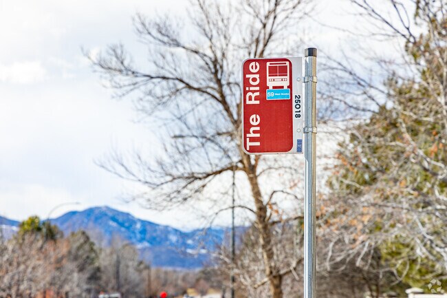 Those who rely on public transit can find bus stops scattered along West Grant Ranch Blvd.