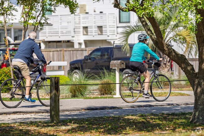 Residents from Carolina Heights can easily ride to Wrightsville Beach.