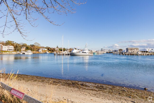 Cowfish Restaurant and Bar has a fantastic water view in Hampton Bays.
