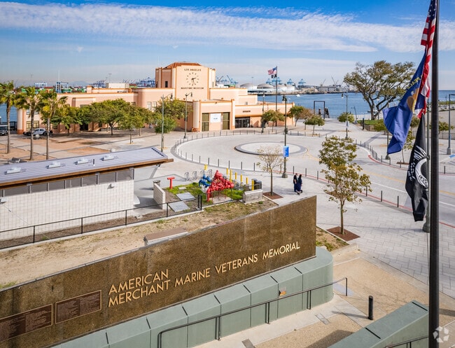 The American Merchant Marine Veterans Memorial and museum pays honor to marine veterans.