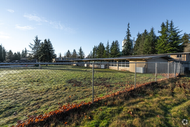 St. Pius X Elementary School rear.