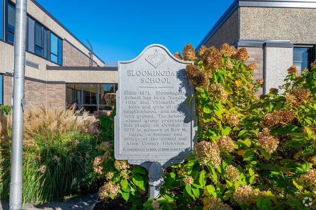 Fort Waynes Bloomingdale Elementary is within walking distance for neighborhood students.