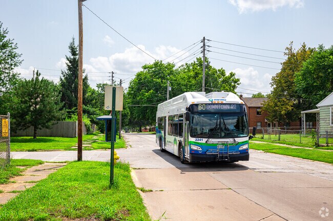 West Central Rock Island residents have access to public transportation throughout the area.
