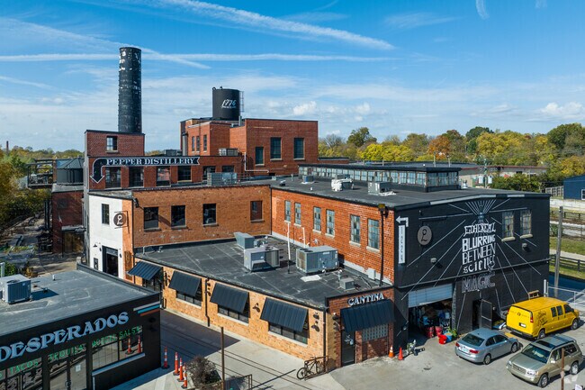 The Lexington Distillery District is a 25-acre entertainment district in downtown Lexington, KY.