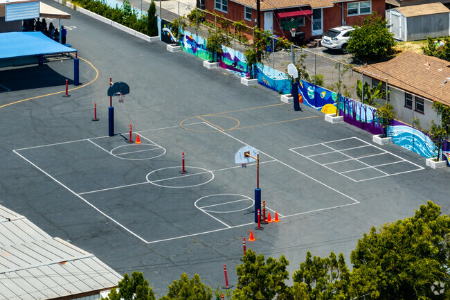 San Gabriel Academy's mascot is the Eagles.