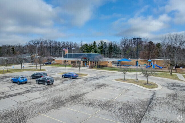 St. Paul Lutheran School, Aerial