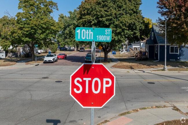 West Tenth Street is a residential area a mile and a half west of downtown Sioux Falls.