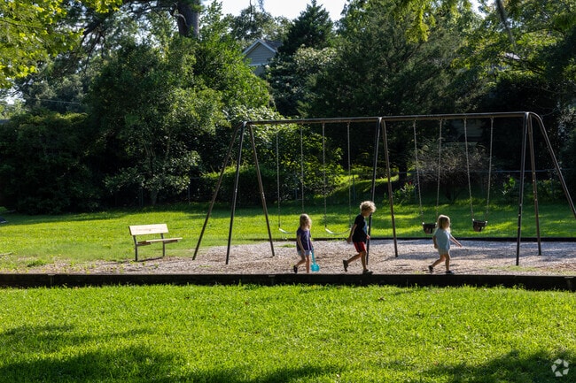 Northside children wanting a shady place to run can head over to Wallace Park.