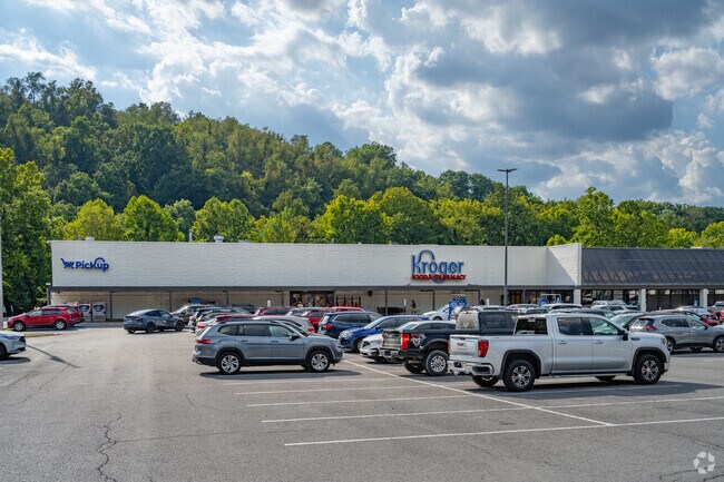 Sabraton residents head to the local Kroger store to fill their freezers and cupboards.