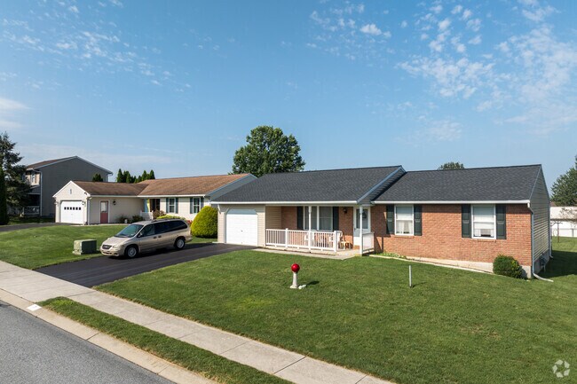 Ranch-style homes in Newmanstown offer spacious yards and modern comfort.