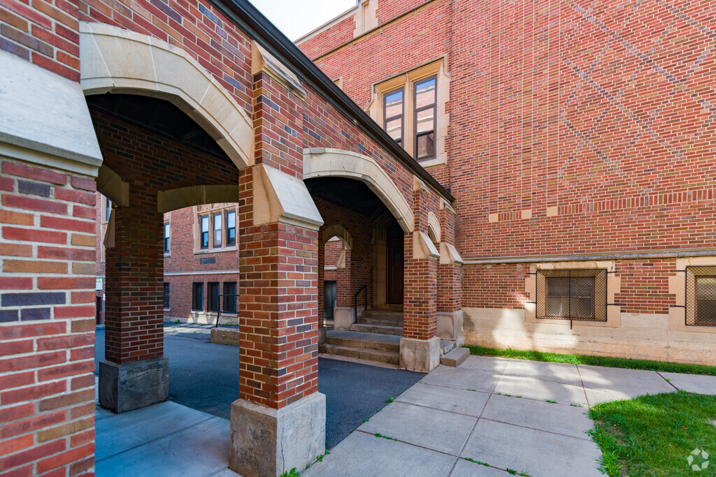 Blessed Sacrament School has some unique architecture in Eastwood.