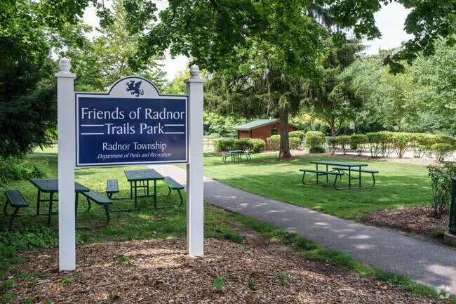 Friends of the Radnor Trail Park is a go-to destination for walking and hiking in Wayne.