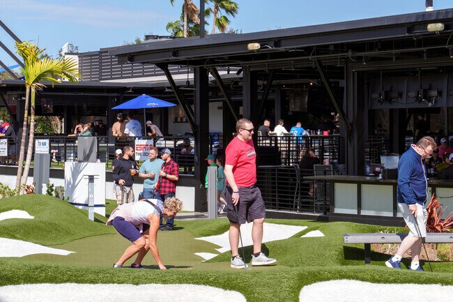 Have fun with a round of miniature golf at Popstroke in Waterford.