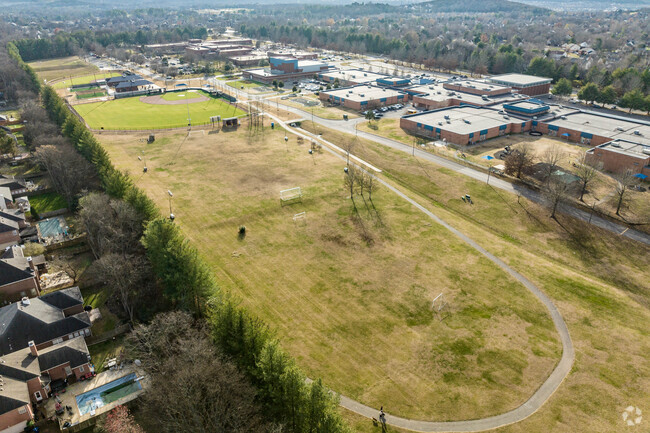 Poplar Grove 5-8 has several sports fields on campus.