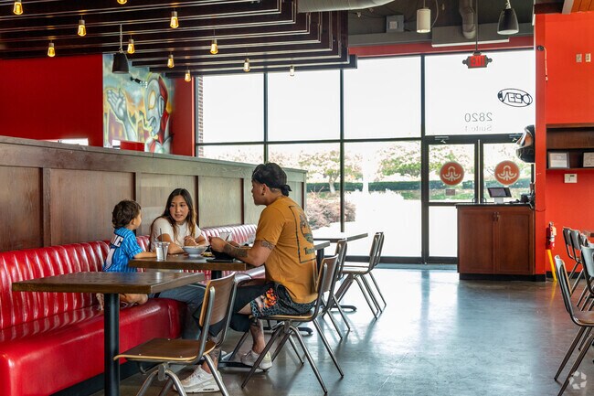 Porter Ridge residents enjoy lunch at Ika San Ramen and Izakaya.
