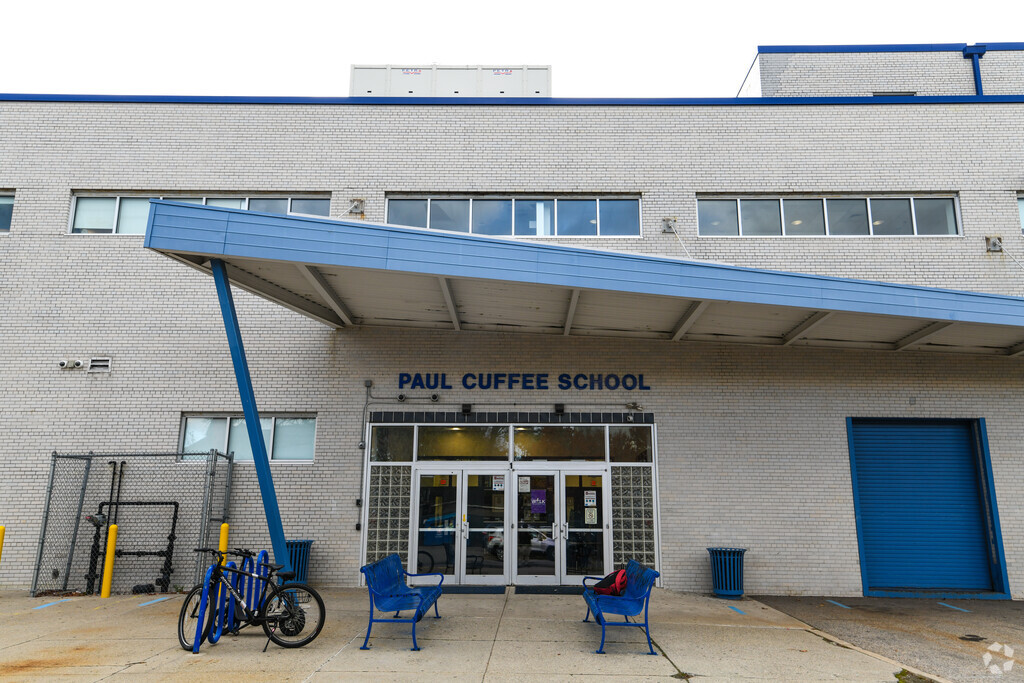 Paul Cuffee High School provides education in the neighborhood of 
Elmwood.