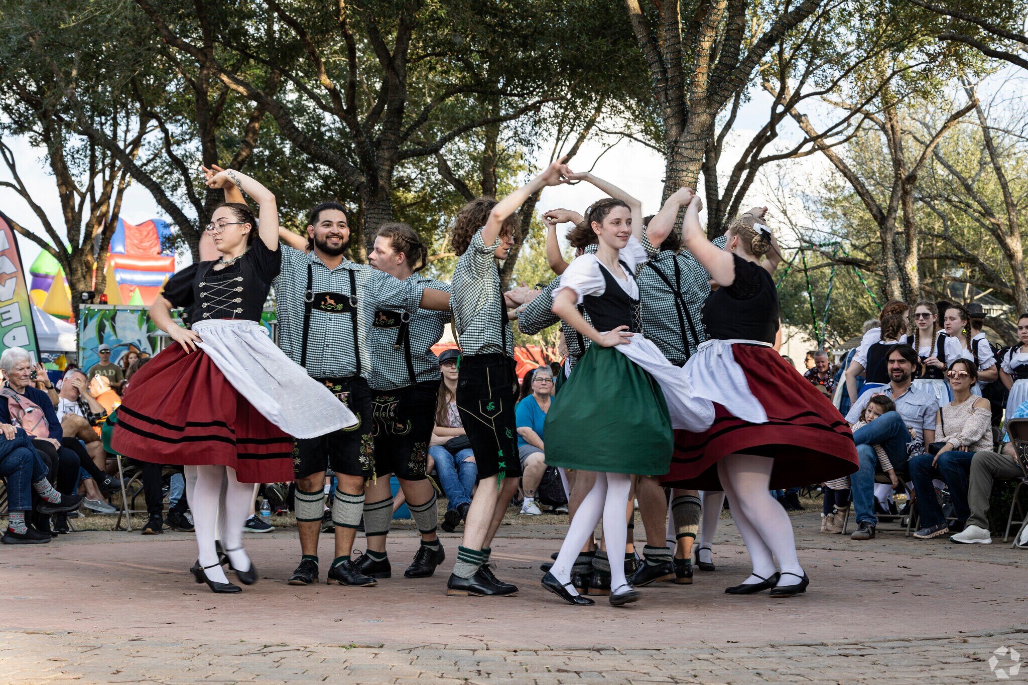 Northampton residents can enjoy German folk daces at the yearly Tomball German Christmas Market.