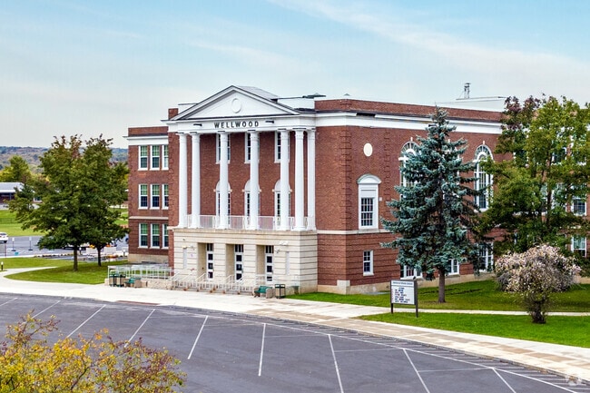 Just of 650 students attend the Wellwood Middle School.