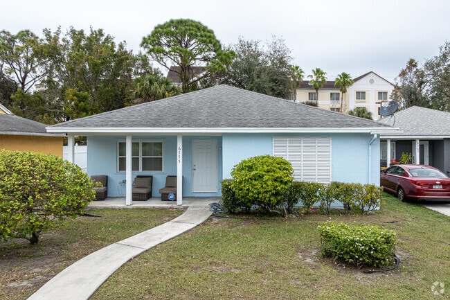 In Jupiter Park, you'll discover vibrant, smaller homes designed in a craftsman style.