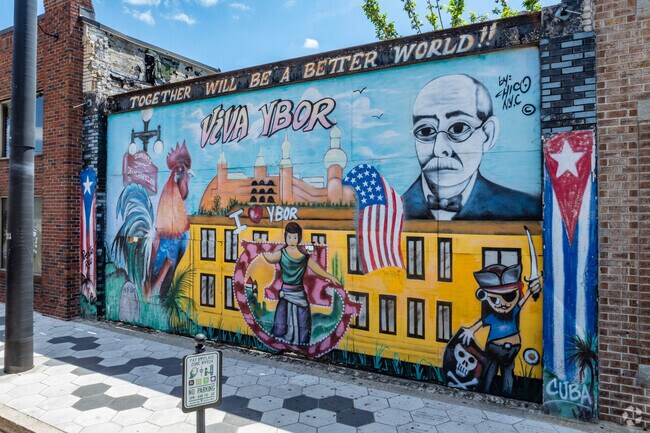 Ybor City is the historic district near Rainbow Heights with shopping, dining and plenty to see.