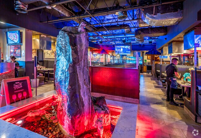 Dine in at Blue House Korean BBQ for lunch and dinner in Northrup.