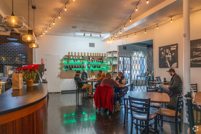 There are several coffee shops that locals come to enjoy in downtown Kennewick.