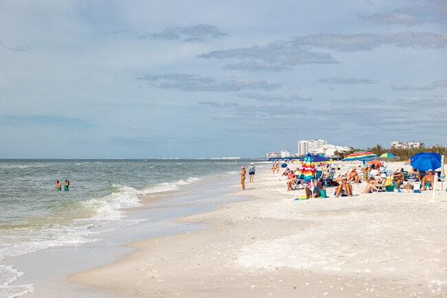 Beautiful Gulf coast beaches are just minutes away from North Central Naples.