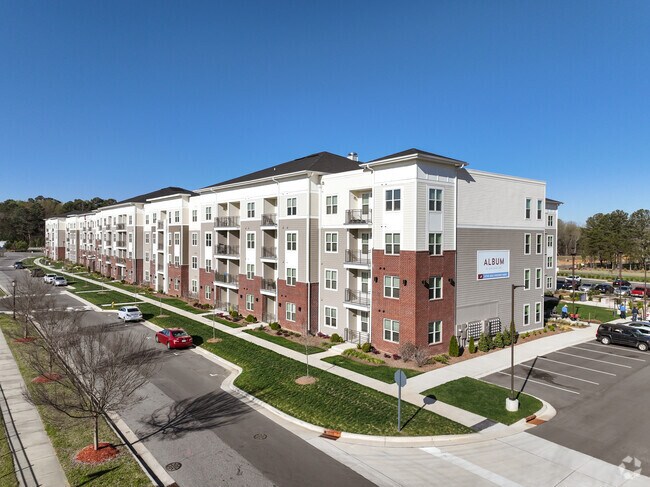 Album is a new 55+ community located in Highland Creek.