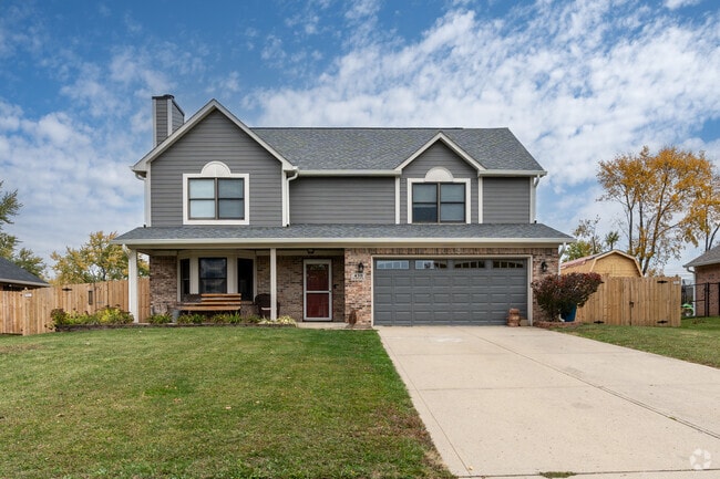 Prices for two-story homes in New Whiteland, IN can start under $300,000, all south of Indy.