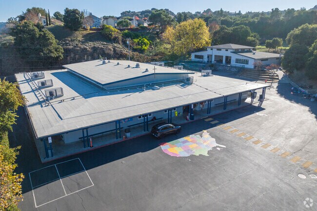 St. Joseph School has a small campus.