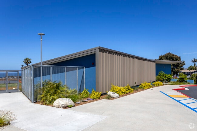 The school building of the Cardiff Elementary School in Encinitas.