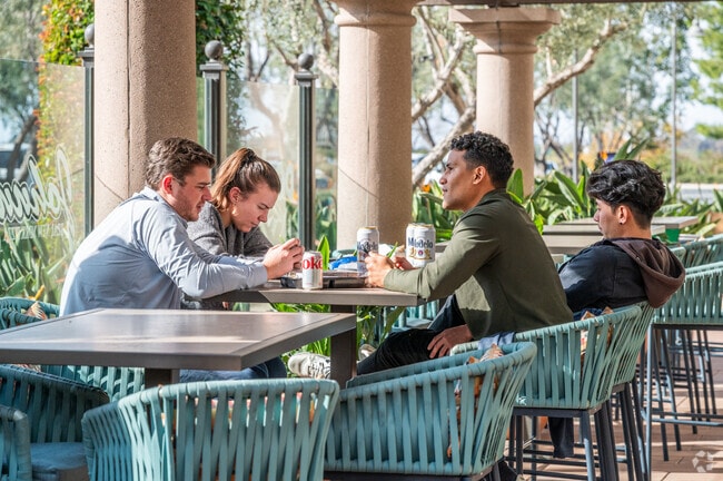 Shady Canyon residents can relax at the Quail Hill Shopping Center.