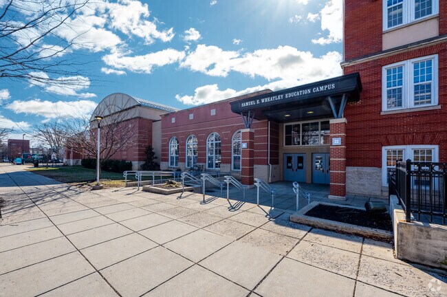 The Wheatley Education Campus near Ivy City serves students in pre-k through eighth grade.