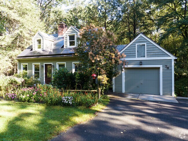 A cape cod with a solar addition in Hatfield.
