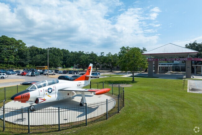 Ben C Rain High School is close to Oakdale and teaches 9-12th grades.