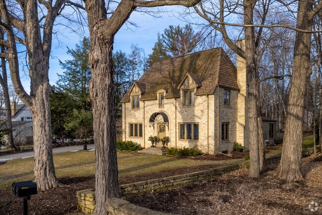 Tudor-style single-family home located in Maple Bluff.