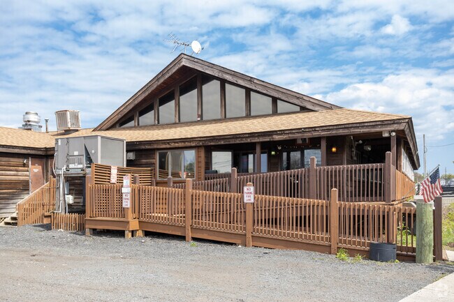 Cliffwood's Rock Cafe sits on the bay and is known for its tasty fare.