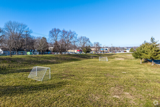 Nieman Elementary School offers a soccer field for practice.